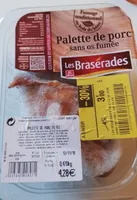 Palette de porc sans os fumée