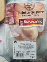 Palette de porc sans os fumée