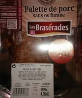 Palette de porc sans os fumée