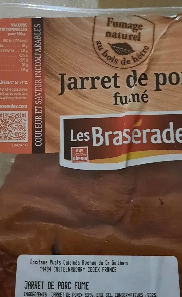 Jarret de porc fumé