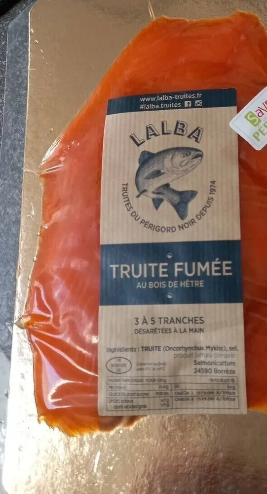 Truite fumée
