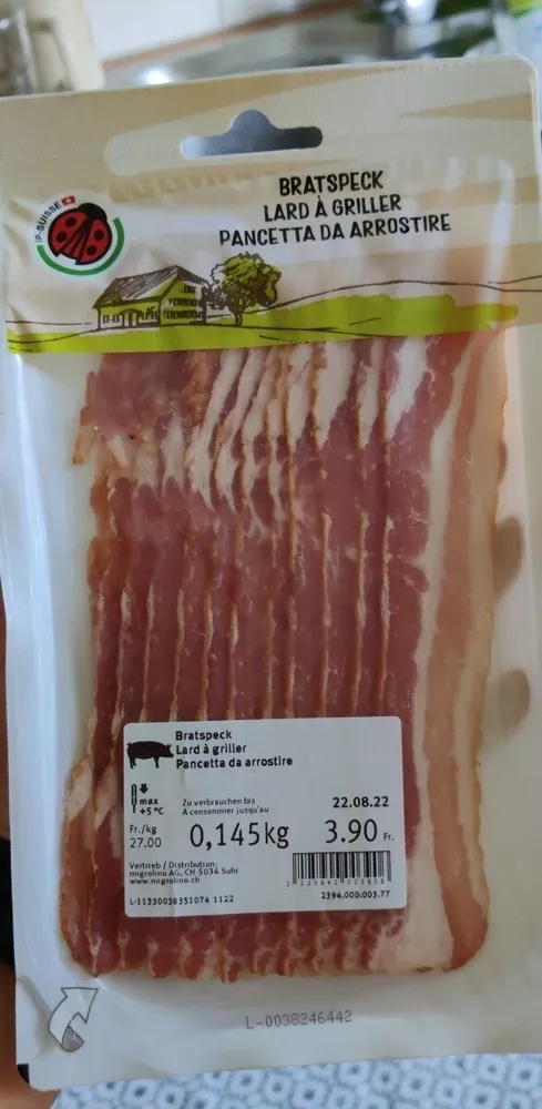 Lard à griller