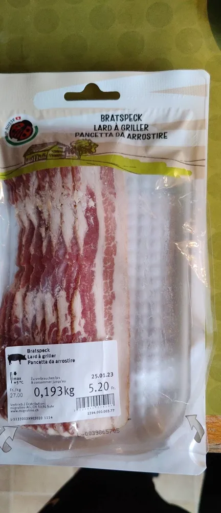 Lard à griller