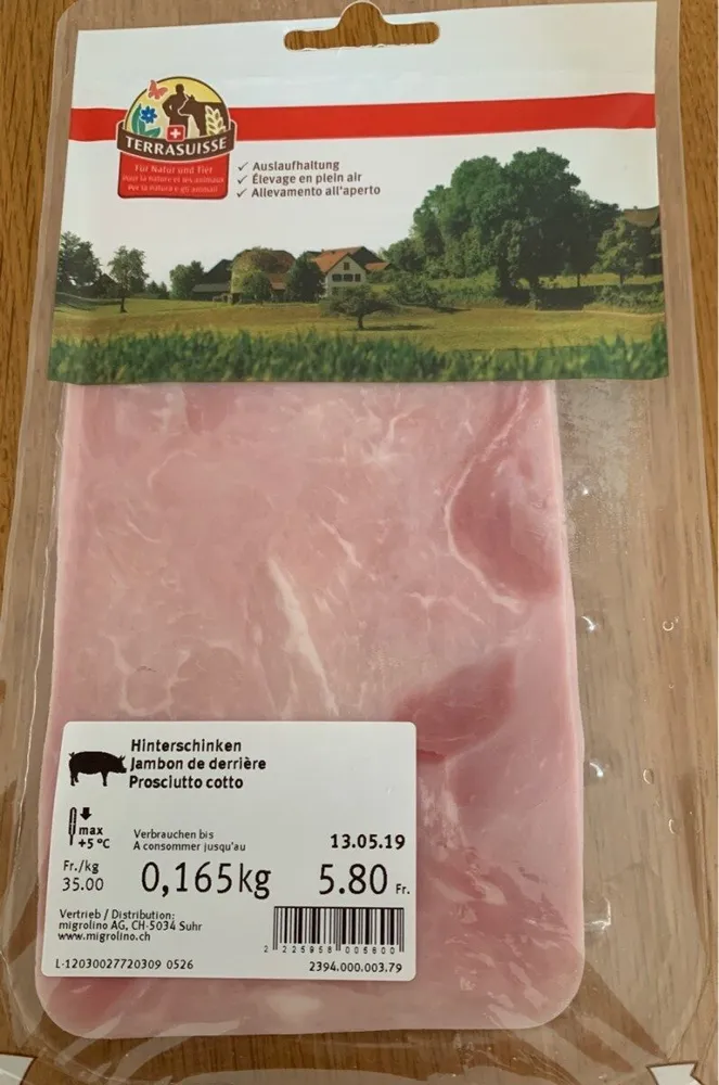 Jambon de derrière