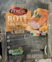 Rôti de porc fumé et saumuré