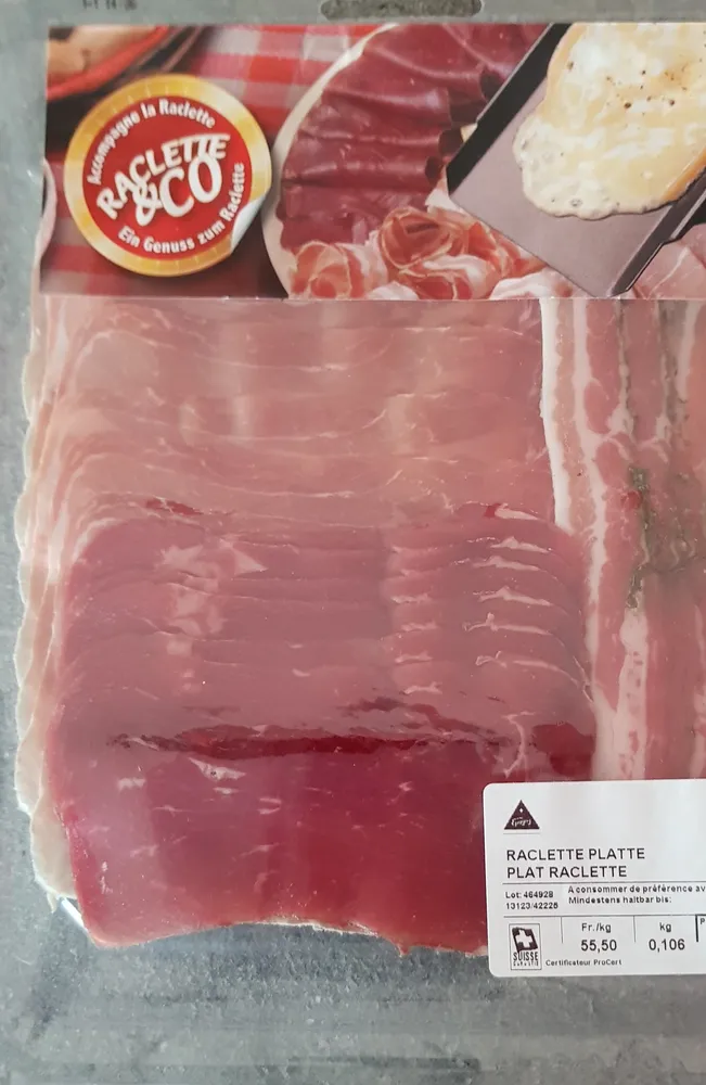 plat raclette