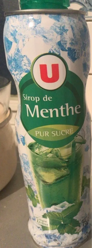 sirop de menthe