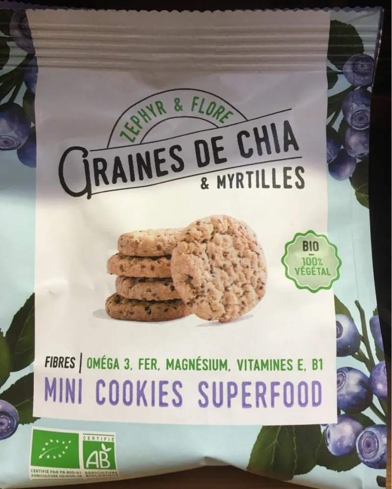 Mini cookies superfood