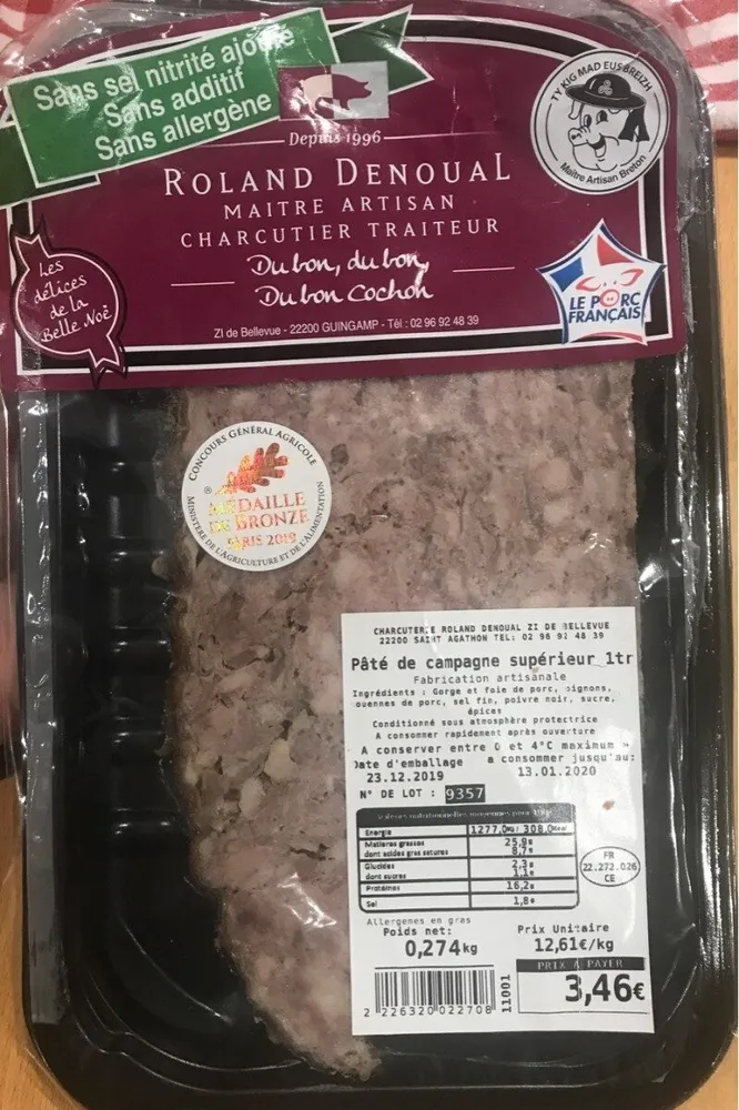 Paté de campagne superieur