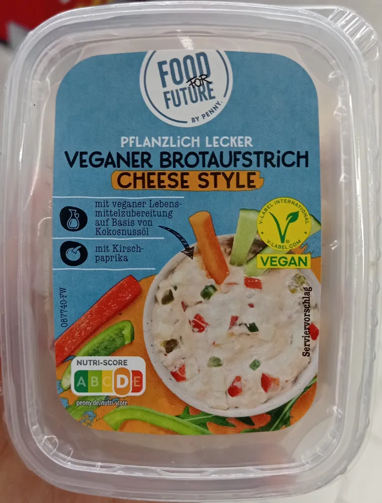 Veganer Brotaufstrich Cheese Style