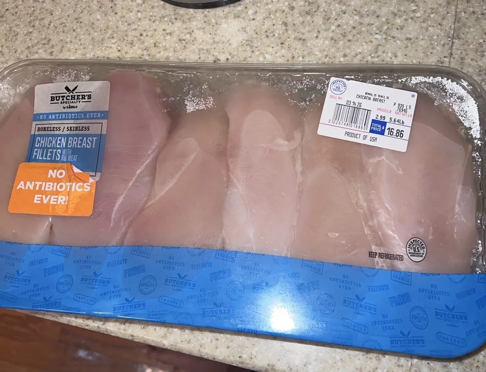 Boneless/Skinless Chicken Breast Fillets