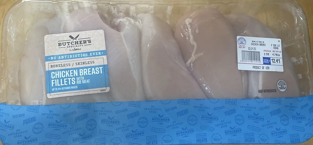 Chicken Breast Fillets with Rib Meat
