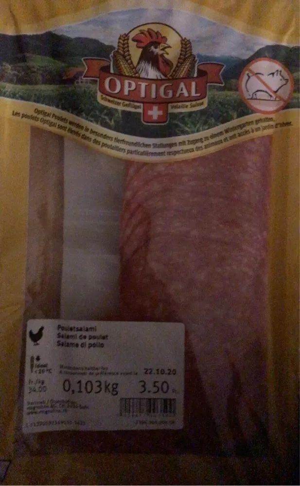Salamie de poulet