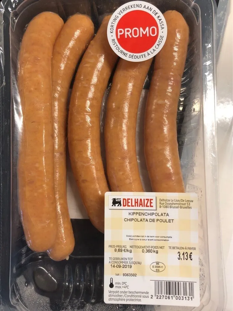 Chipolata de poulet
