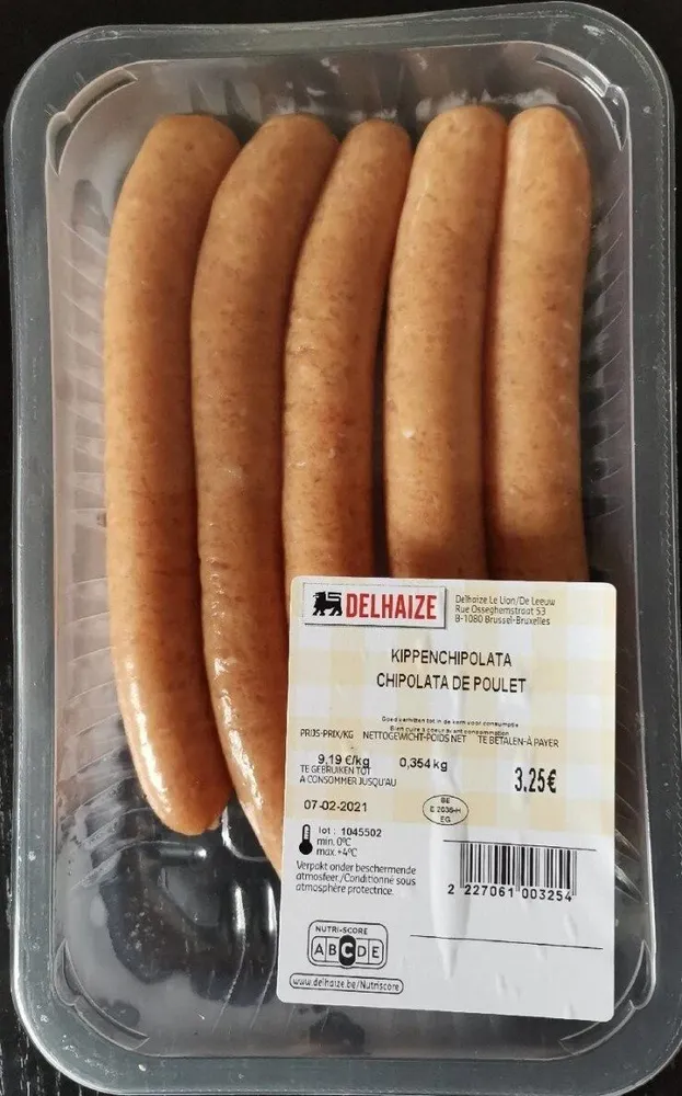 Chipolatas de poulet