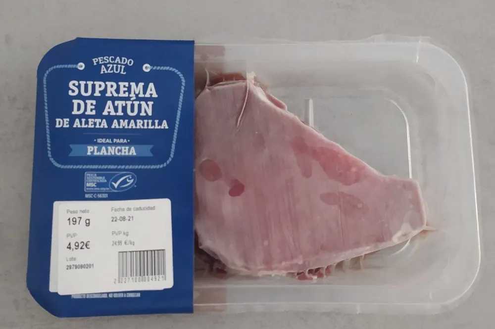 Suprema de Atún de aleta amarilla