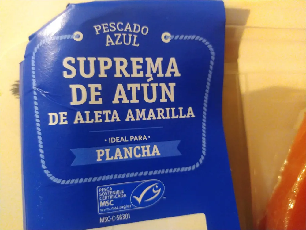 Suprema de atún de aleta amarilla