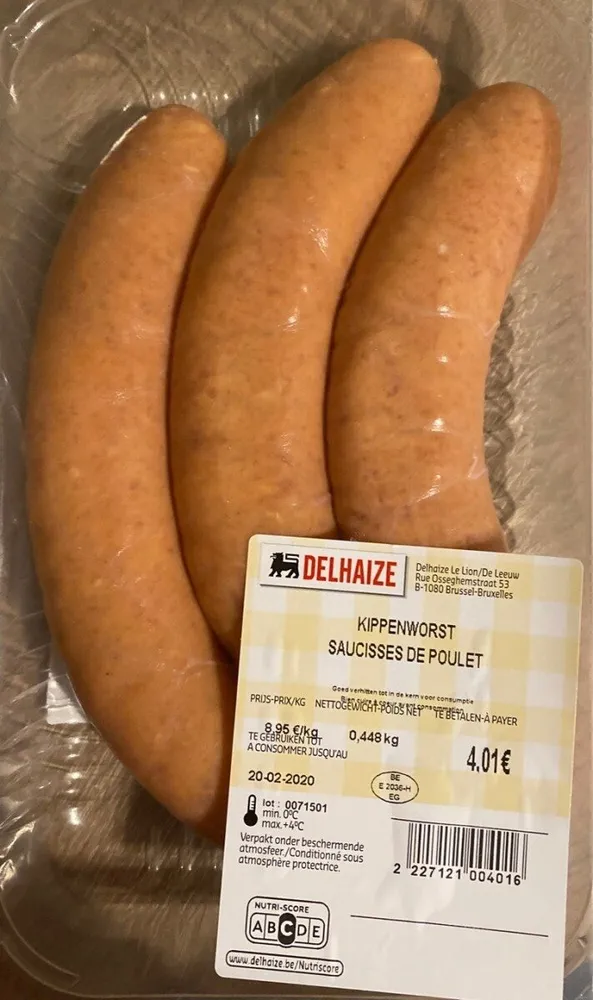 Saucisse de poulet