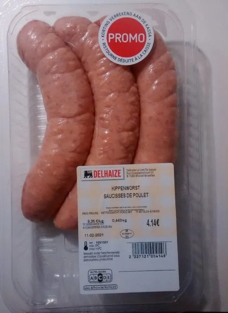 Saucisse de poulet