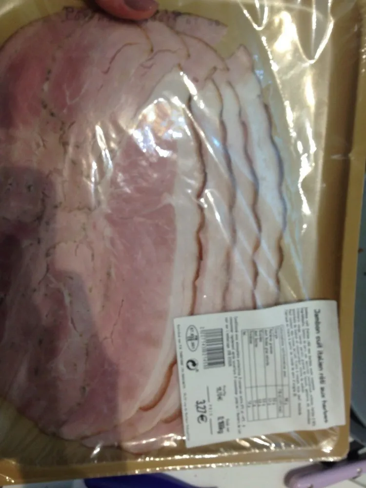Jambon cuit italien roti aux herbes