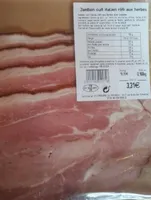 Jambon cuit italien rôti aux herbes