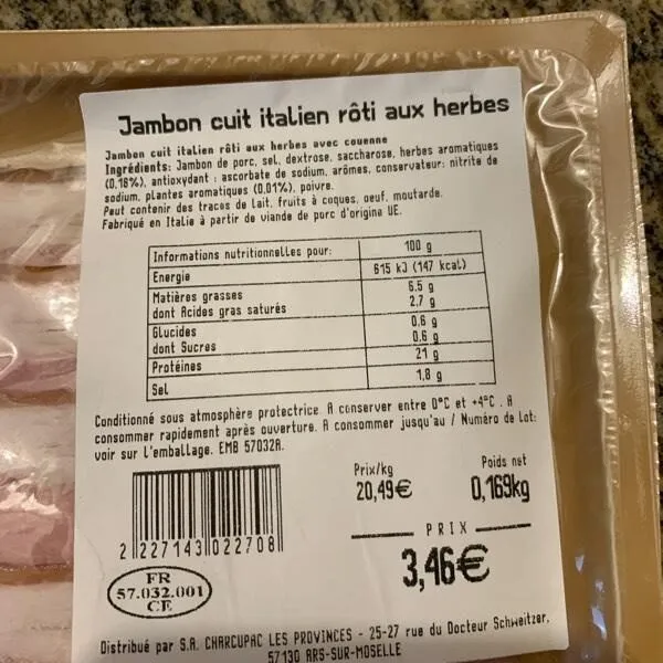 Jambon roti