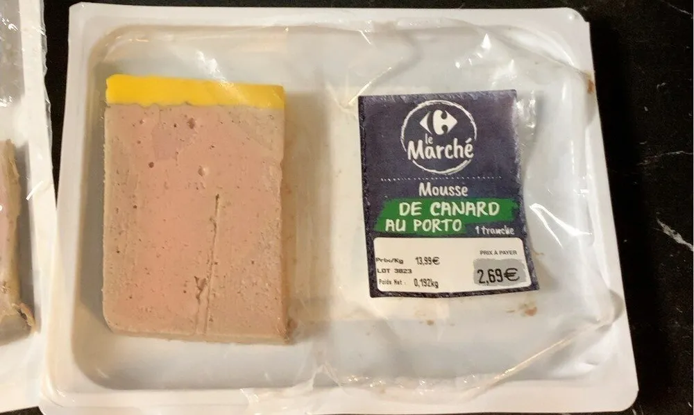 Mousse de canard de porto