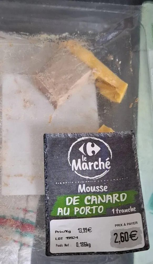Mousse pur canard