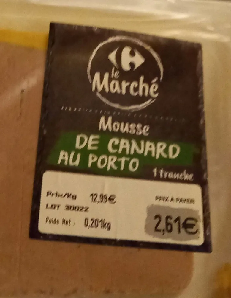 Mousse de canard au Porto