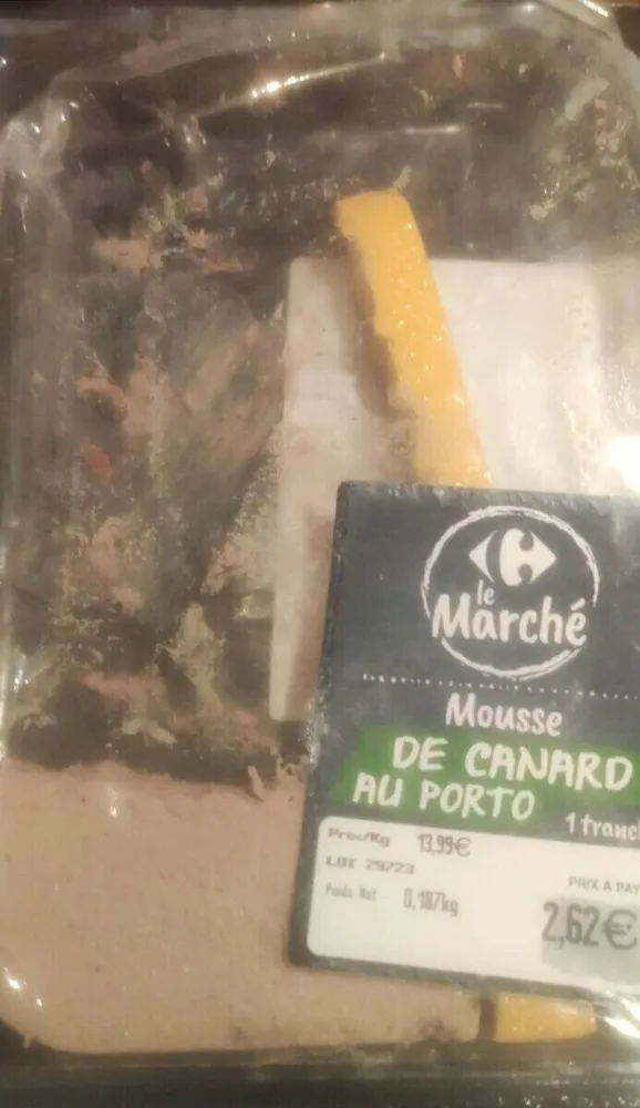 Mousse de canard au porto