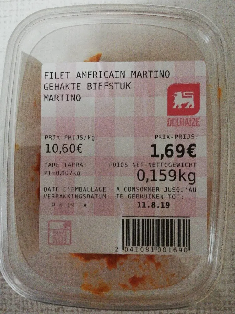 Filet Américain Martino