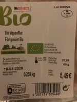 Filet poulet Bio