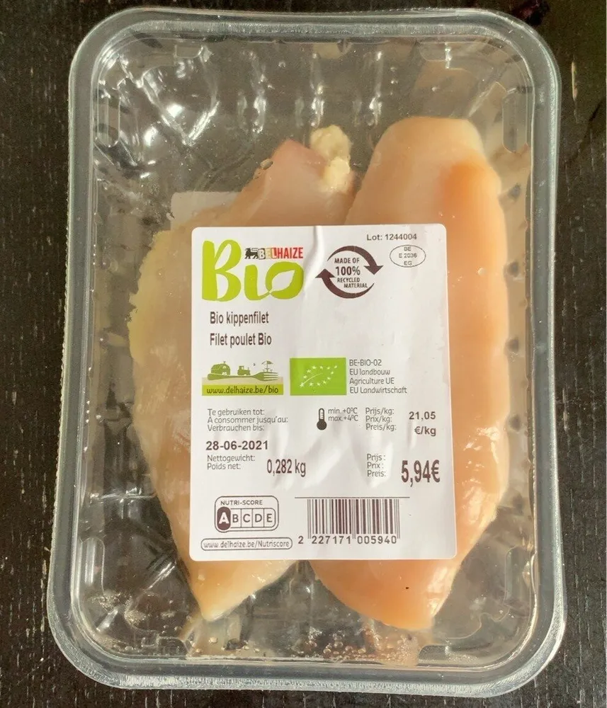 Filet poulet bio