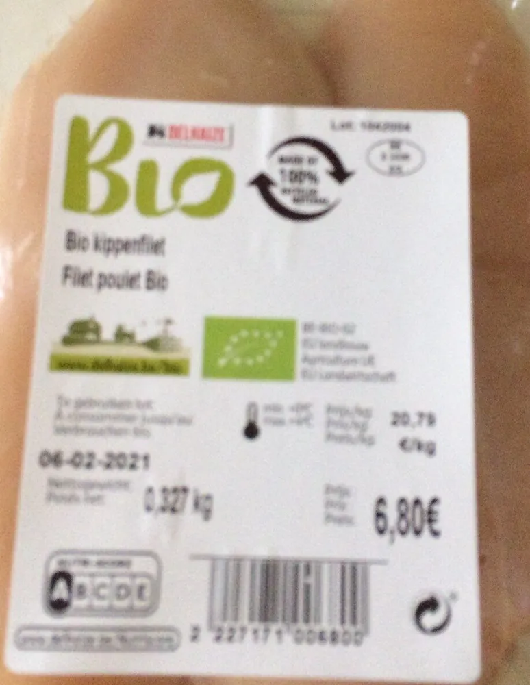 Bio filet poulet