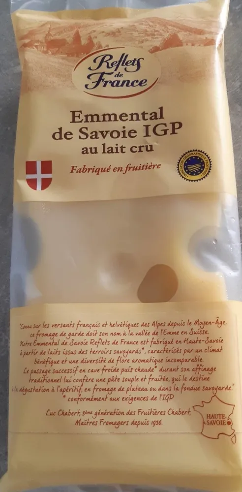 Emmental de Savoie IGPau lait cru