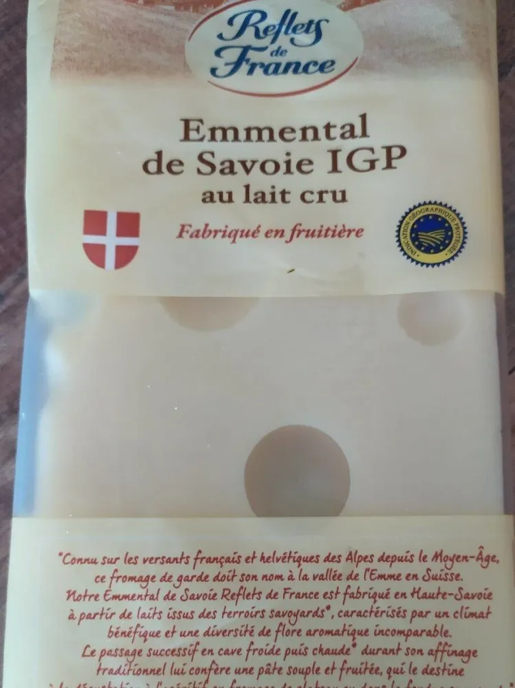 Emmental de Savoie IGP au lait cru