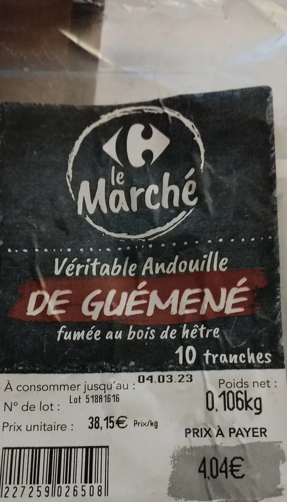 Véritable andouille de guemene