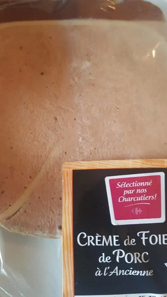 Creme de foie de porc