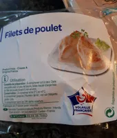 Filets de poulet jaune
