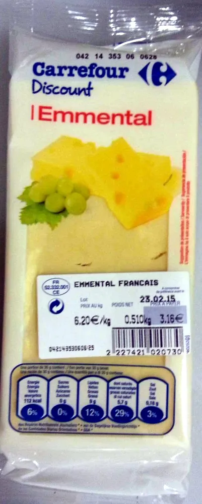 Emmental Français (29 % MG)