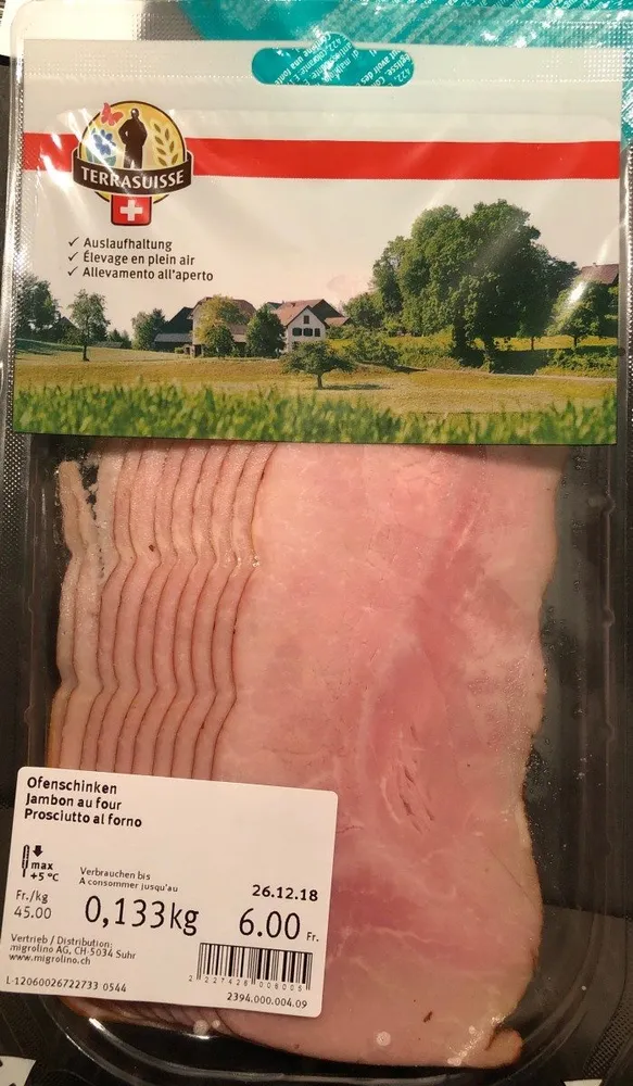 Jambon au four