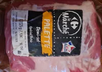 Demi palette de porc demi-sel