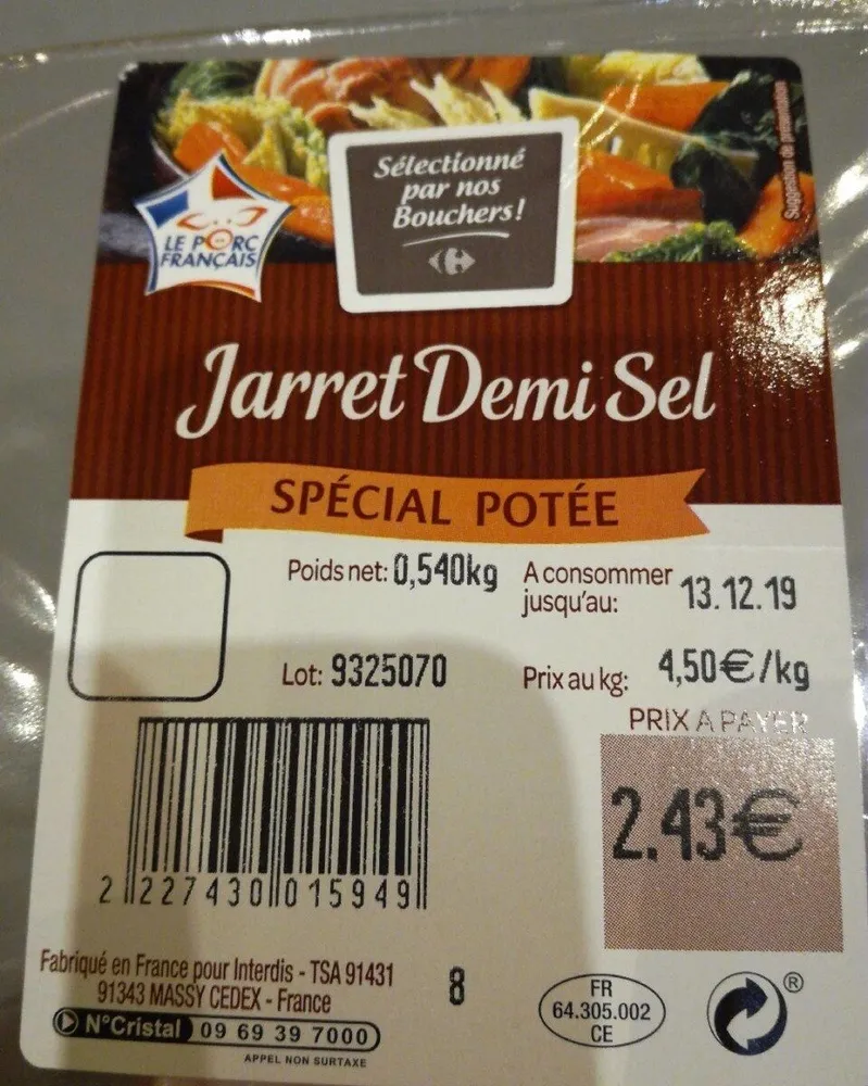 Jarret demi-sel