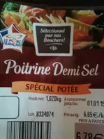 Poitrine demi sel