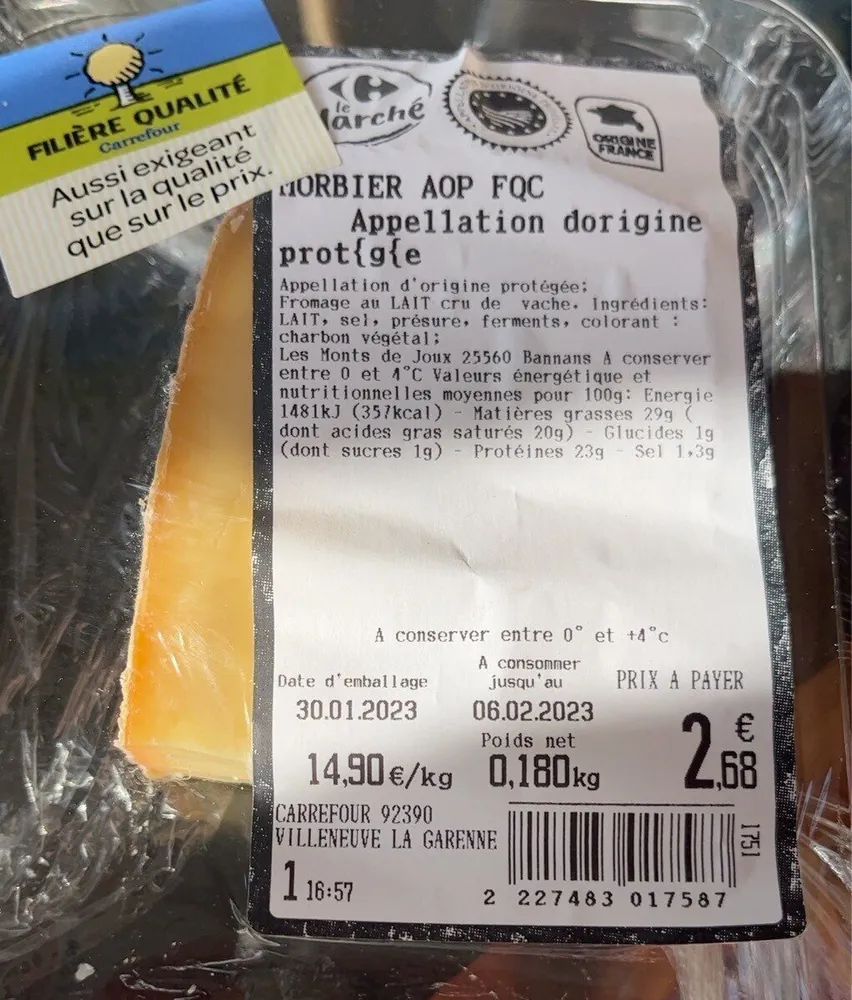 Morbier aop