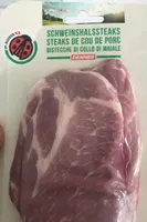 Steaks de cou de porc