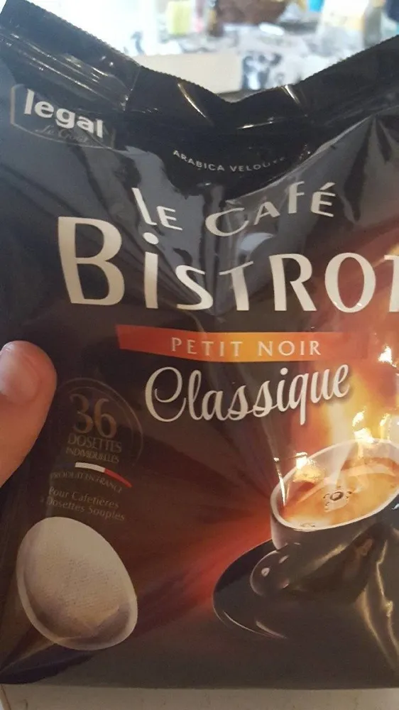 Le café Bistrot  petit noir classique