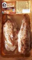 Filets de poulet rotis