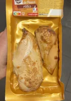 Filets de poulet rotis
