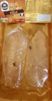 Filets de poulet rotis